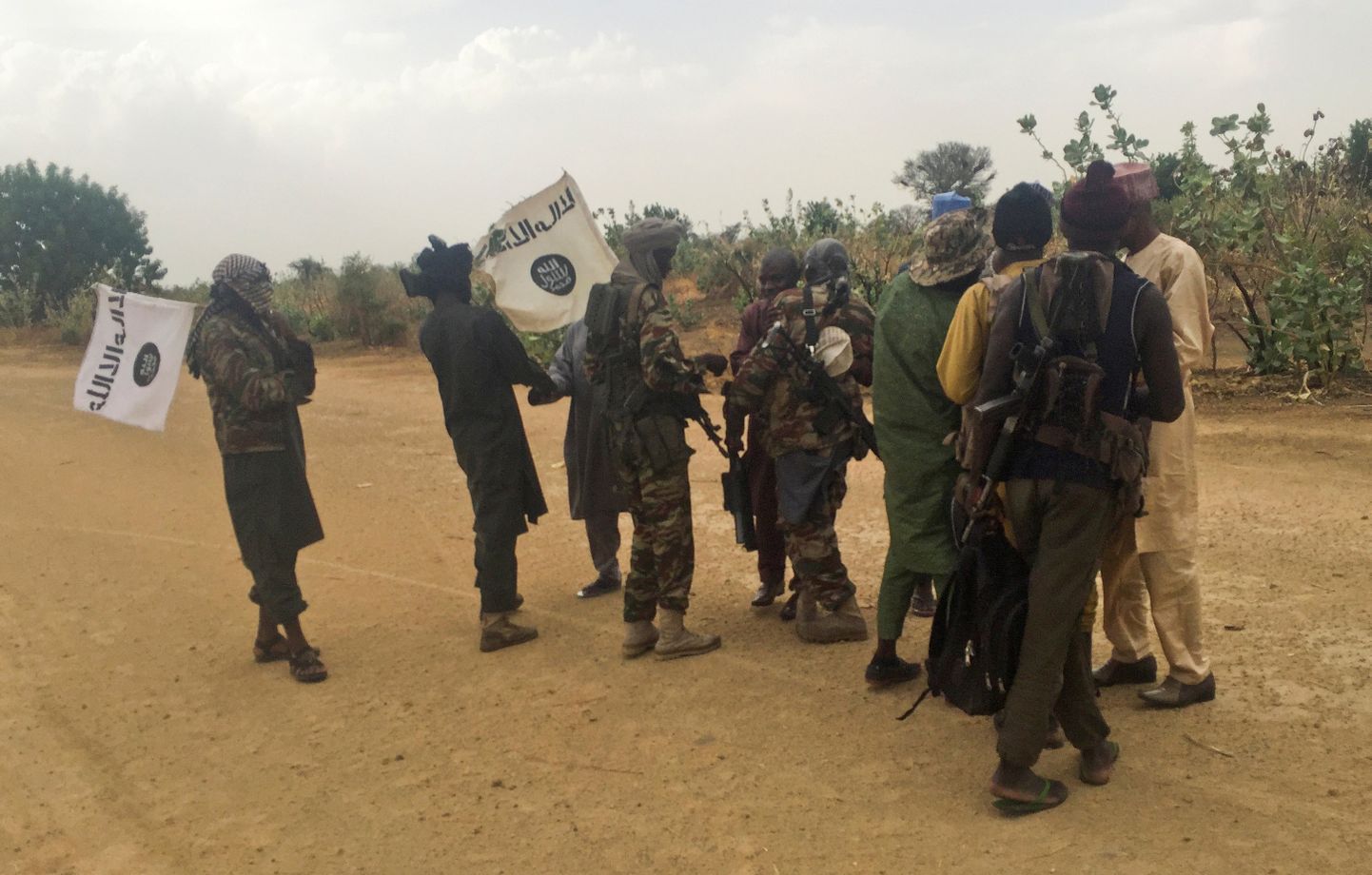 Boko Harami võitlejad.