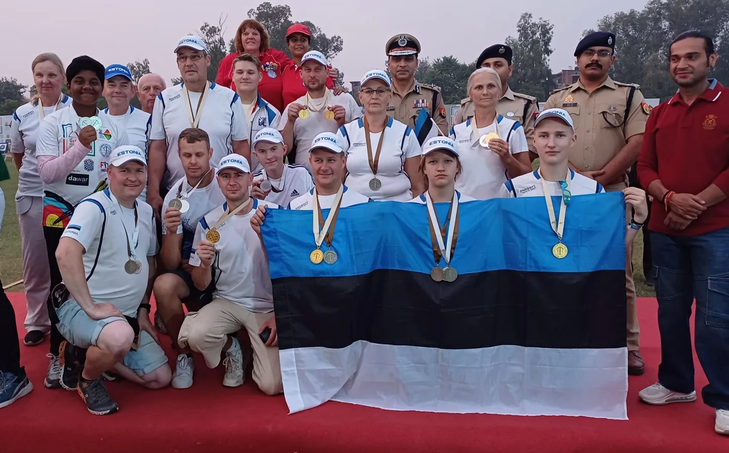 Eesti ammulaskjad korraldasid India MMil medalisaju.