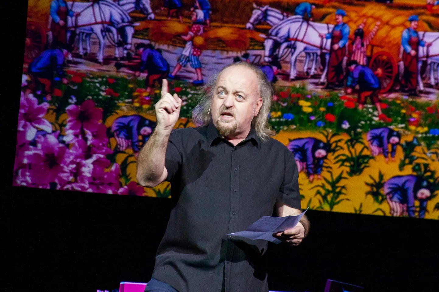 Bill Bailey kavaga «Qualmpeddler» Nokia kontserdimajas