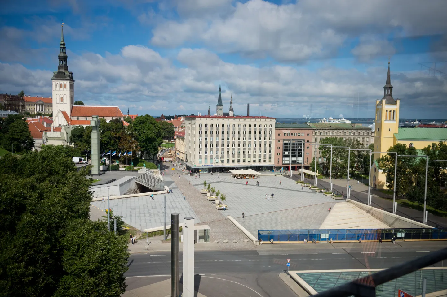 Lipu annetamistseremoonia toimub ilmselt Vabaduse väljakul.