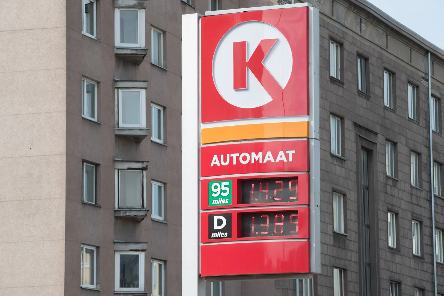 Circle K tanklaketi kütusehinnad 2019. aastal