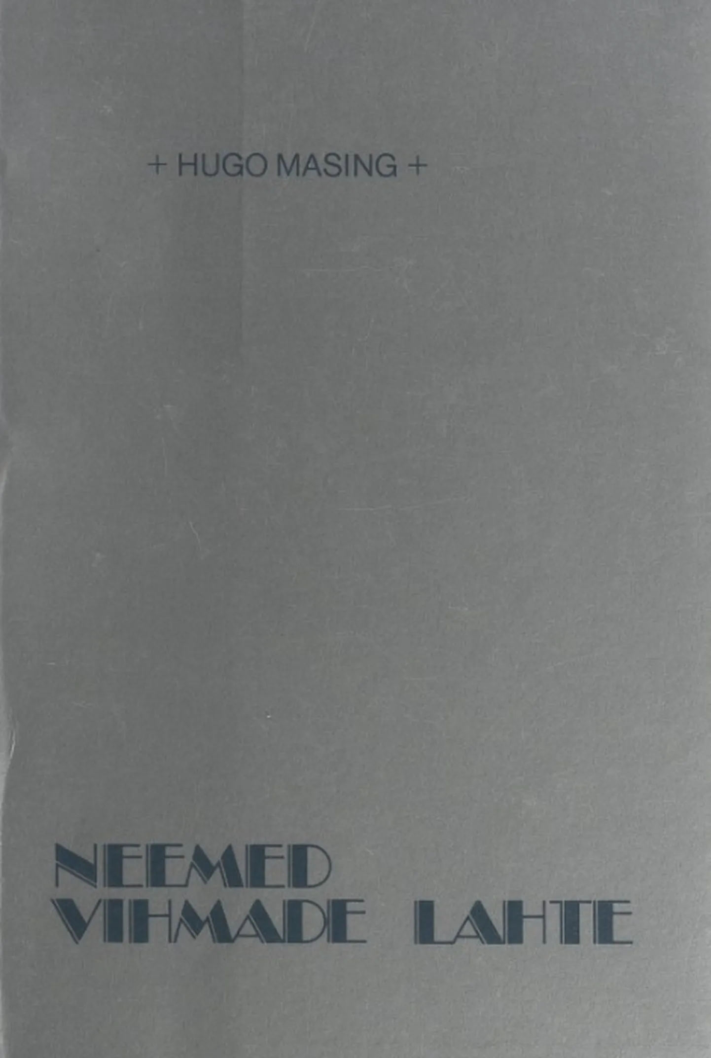 Uku (Hugo) Masing «Neemed vihmade lahte» (1935).