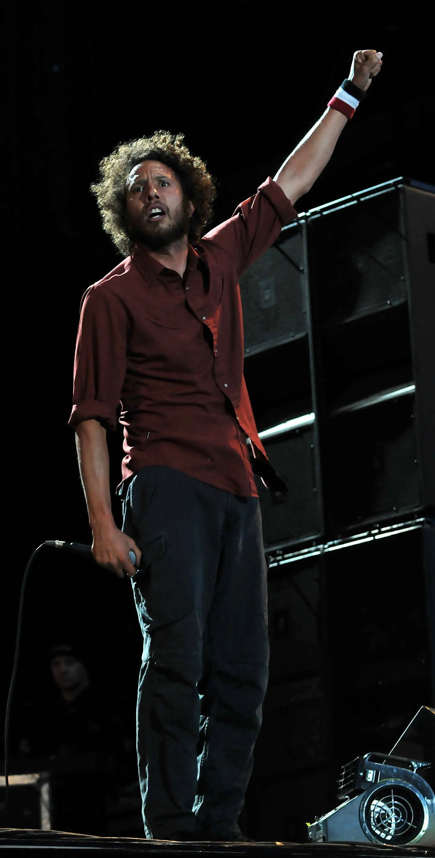 Zack de la Rocha ansamblist Rage Against the Machine