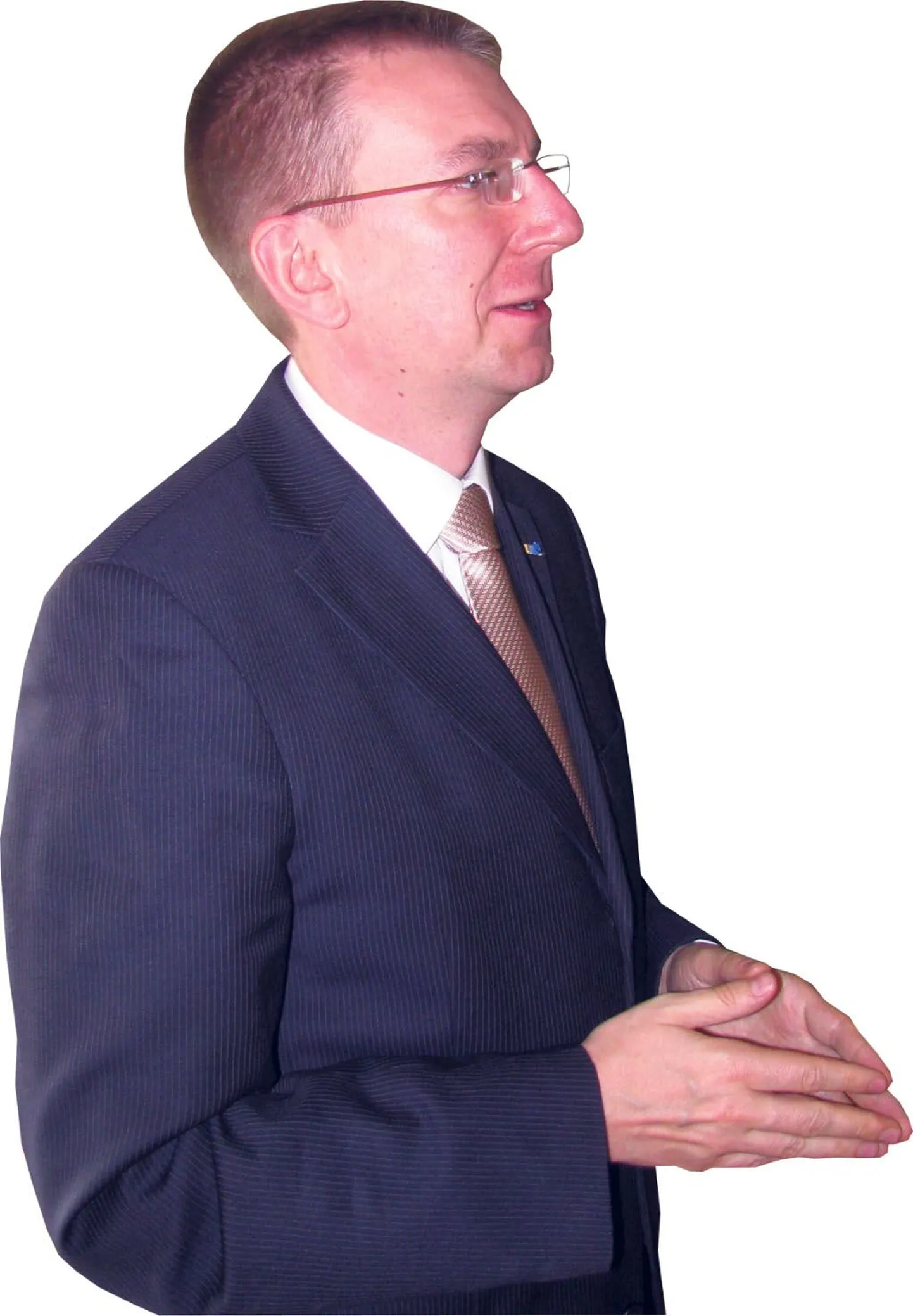 Edgars Rinkvis, Läti Vabariigi välisminister.