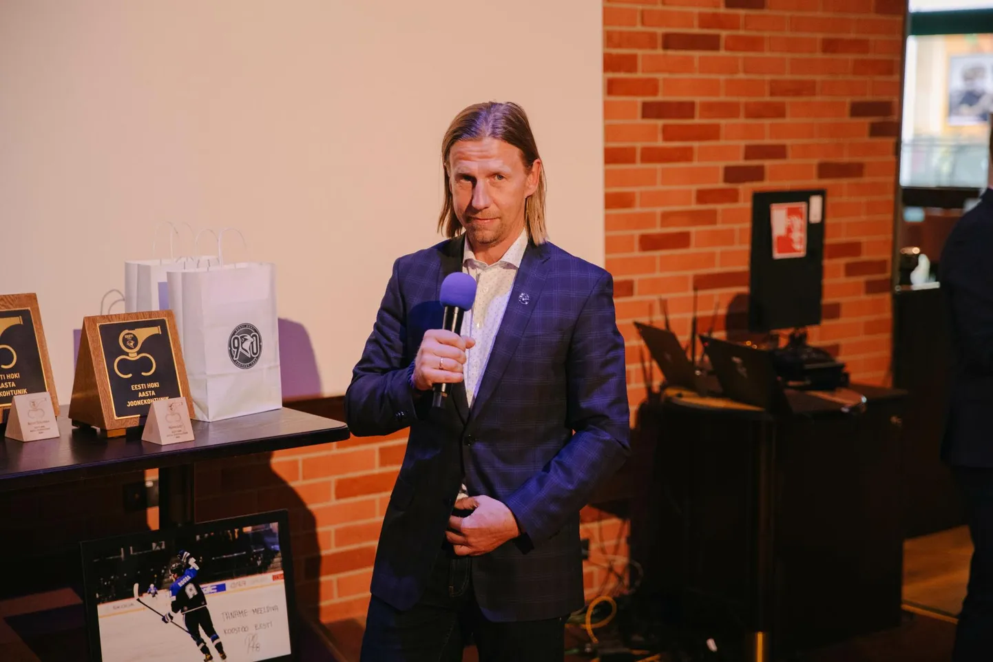 Eesti Jäähokiliidu president Rauno Parras.