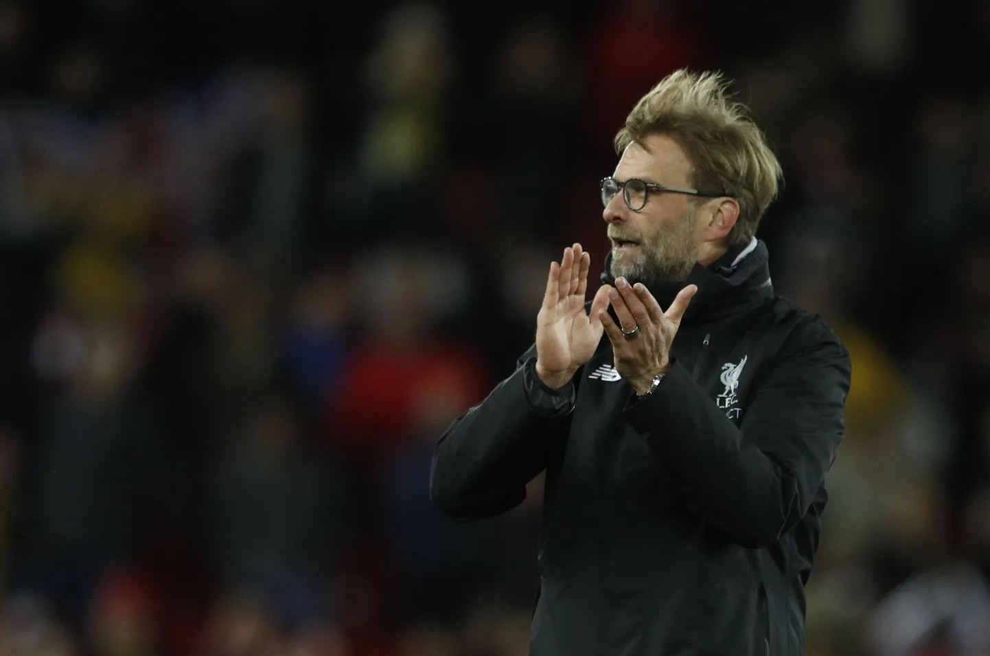 Liverpooli peatreener Jürgen Klopp võis eilse mänguga Arsenali vastu rahulolevalt käsi kokku lüüa.