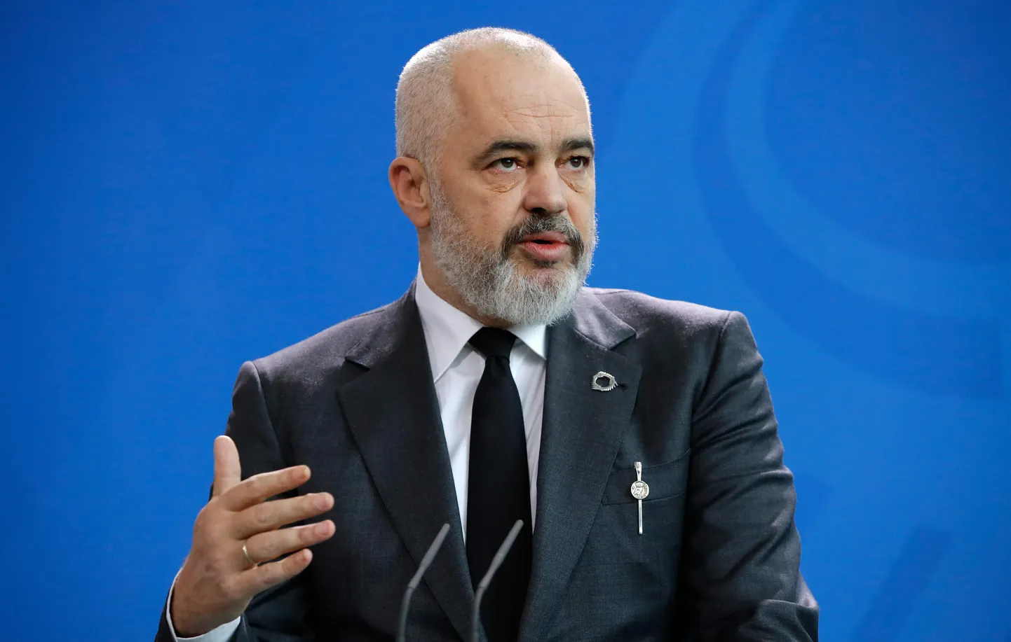 Albaania peaminister Edi Rama.