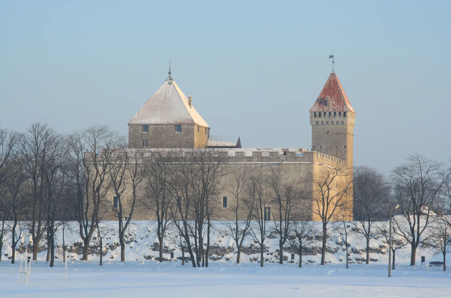 Kuressaare linnus.