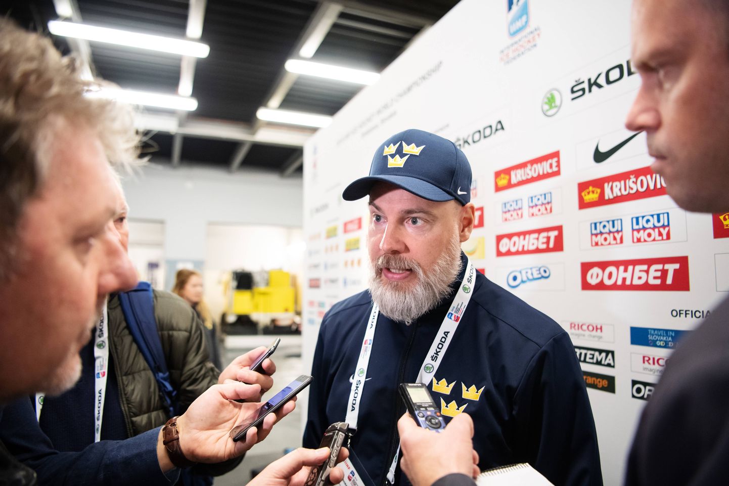 Главный тренер сборной Швеции Рикард Гренборг