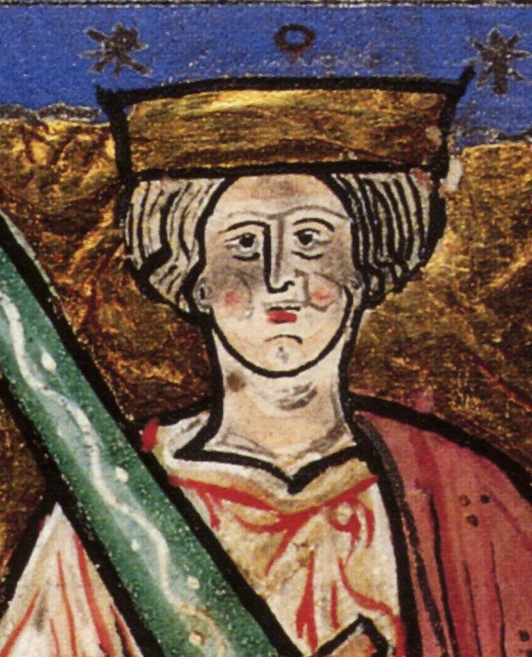 Inglise kuningat Ethelred II kujutav keskaegne joonistus / wikipedia.org