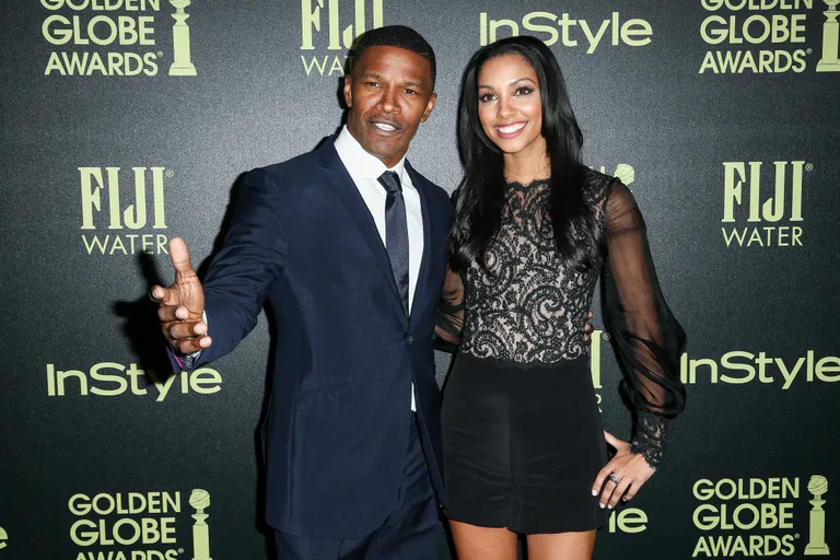Jamie Foxx tütre Corinne'iga (AP)
