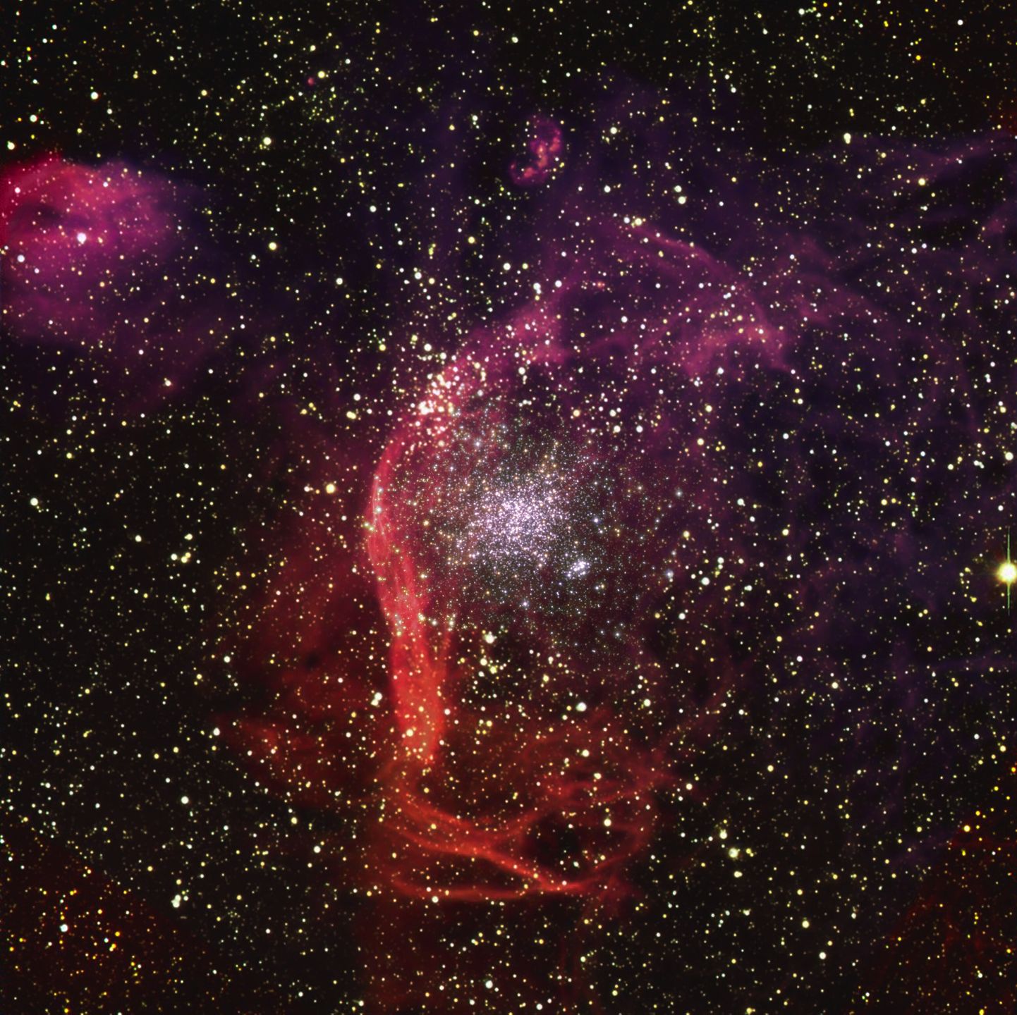 Tähekobar NGC 1850.