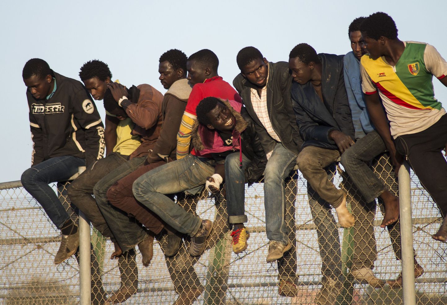 Aafrika migrandid teel Hispaaniasse.