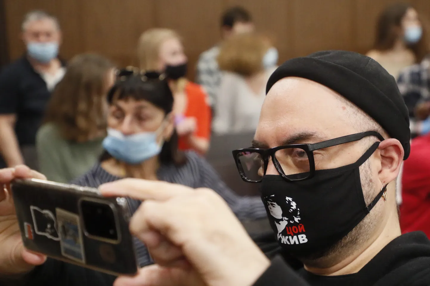 Кирилл Серебренников в зале суда