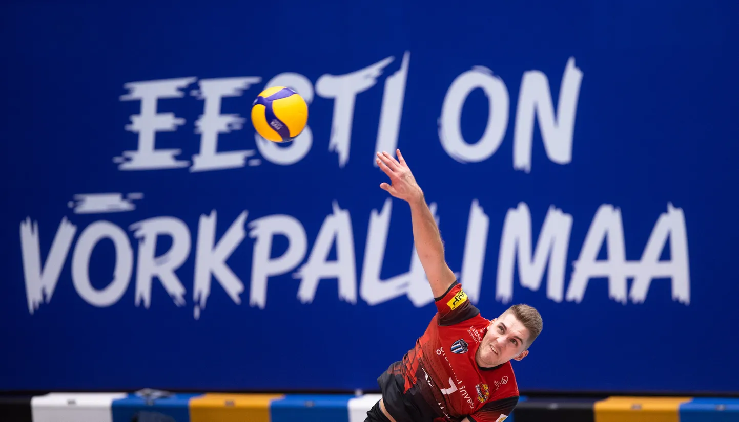 Võrkpall. Pilt on illustreeriv.