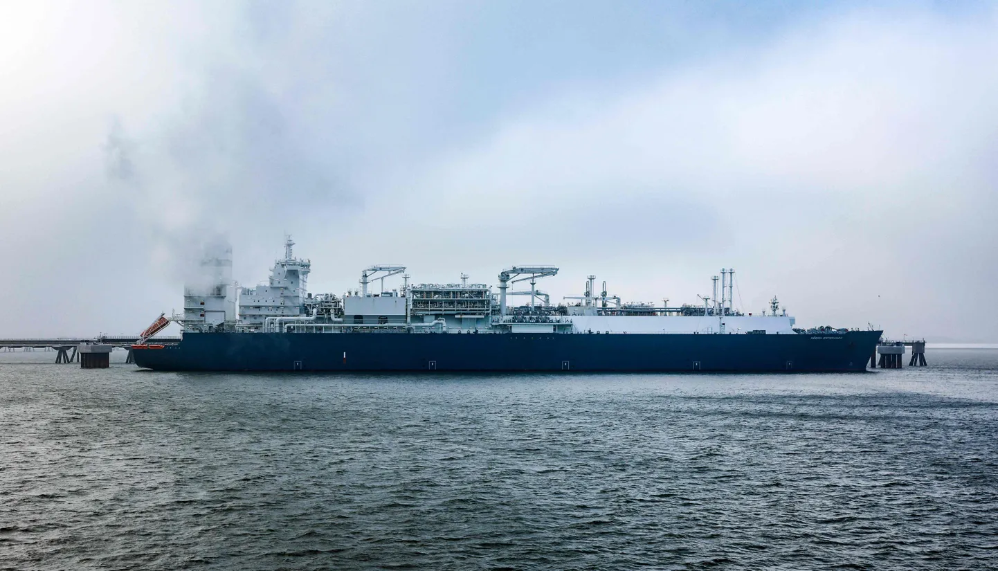 Ujuv LNG terminal Wilhelmshavenis.