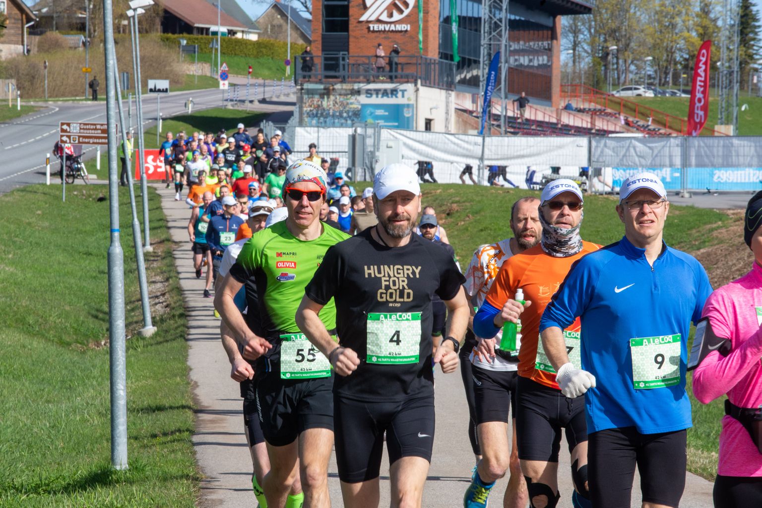 40. Tartu Maastikumaraton leidis aset 2022. aasta maikuus ning selle start anti Tehvandi staadionilt.