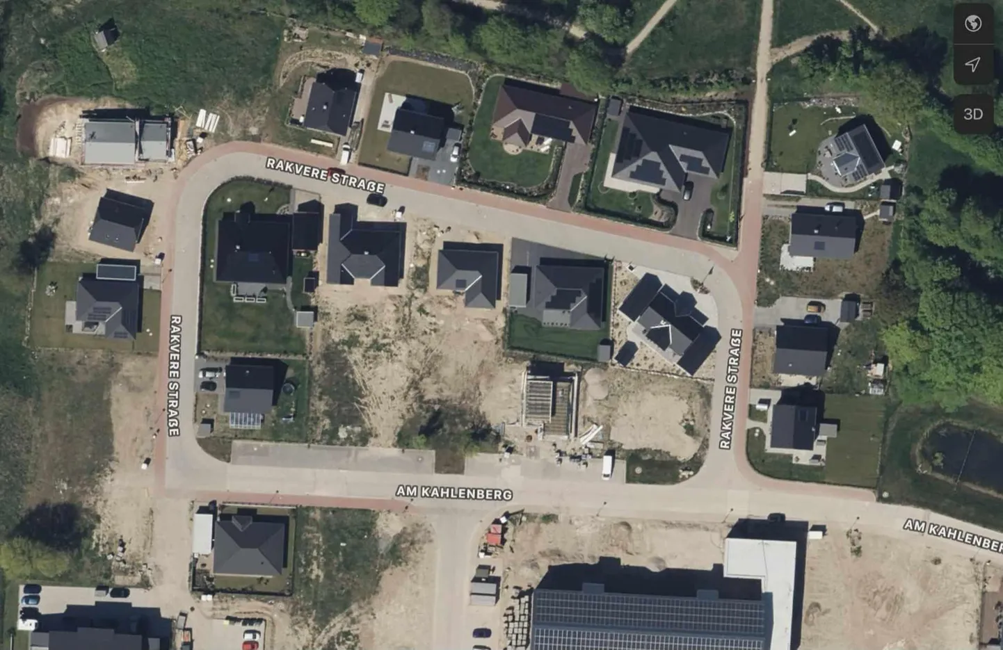 Rakvere tänav Lütjenburgis.