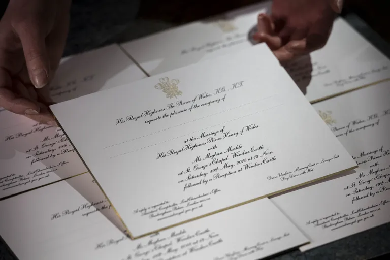 Prints Harry ja Meghan Markle'i pulmakutse