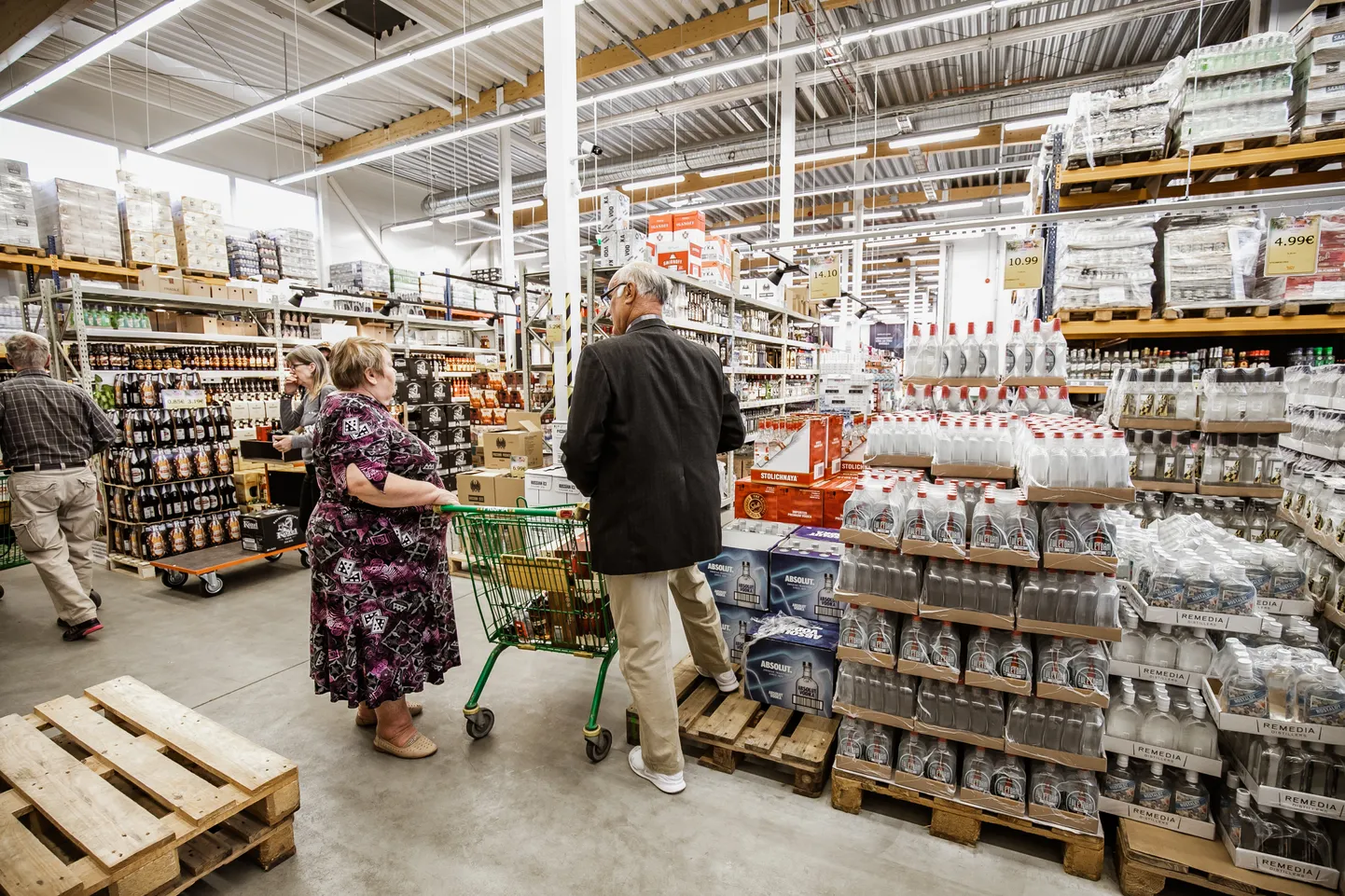 Piirikaubandus, alkoralli, viinaralli, jaanipäev.
