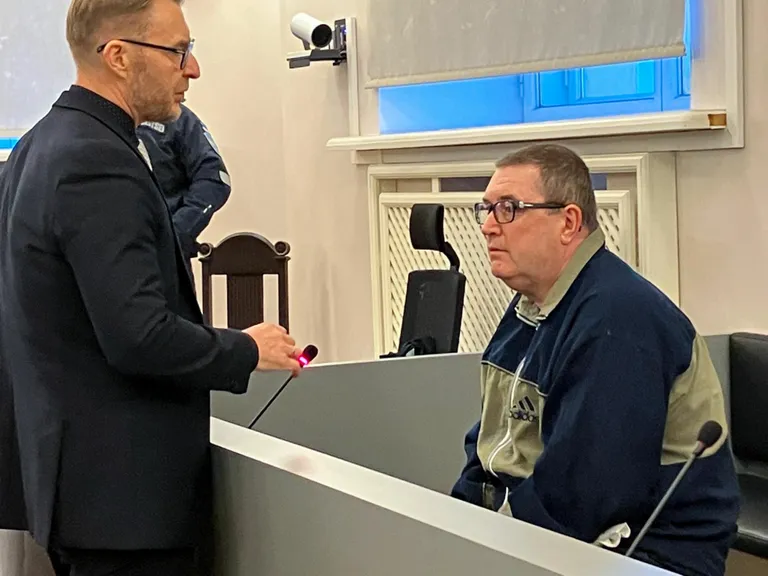Сергей Середенко на скамье подсудимых.
