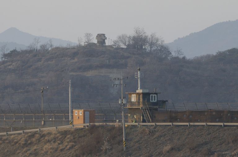 Põhja- ja Lõuna-Korea piir. Foto: Scanpix