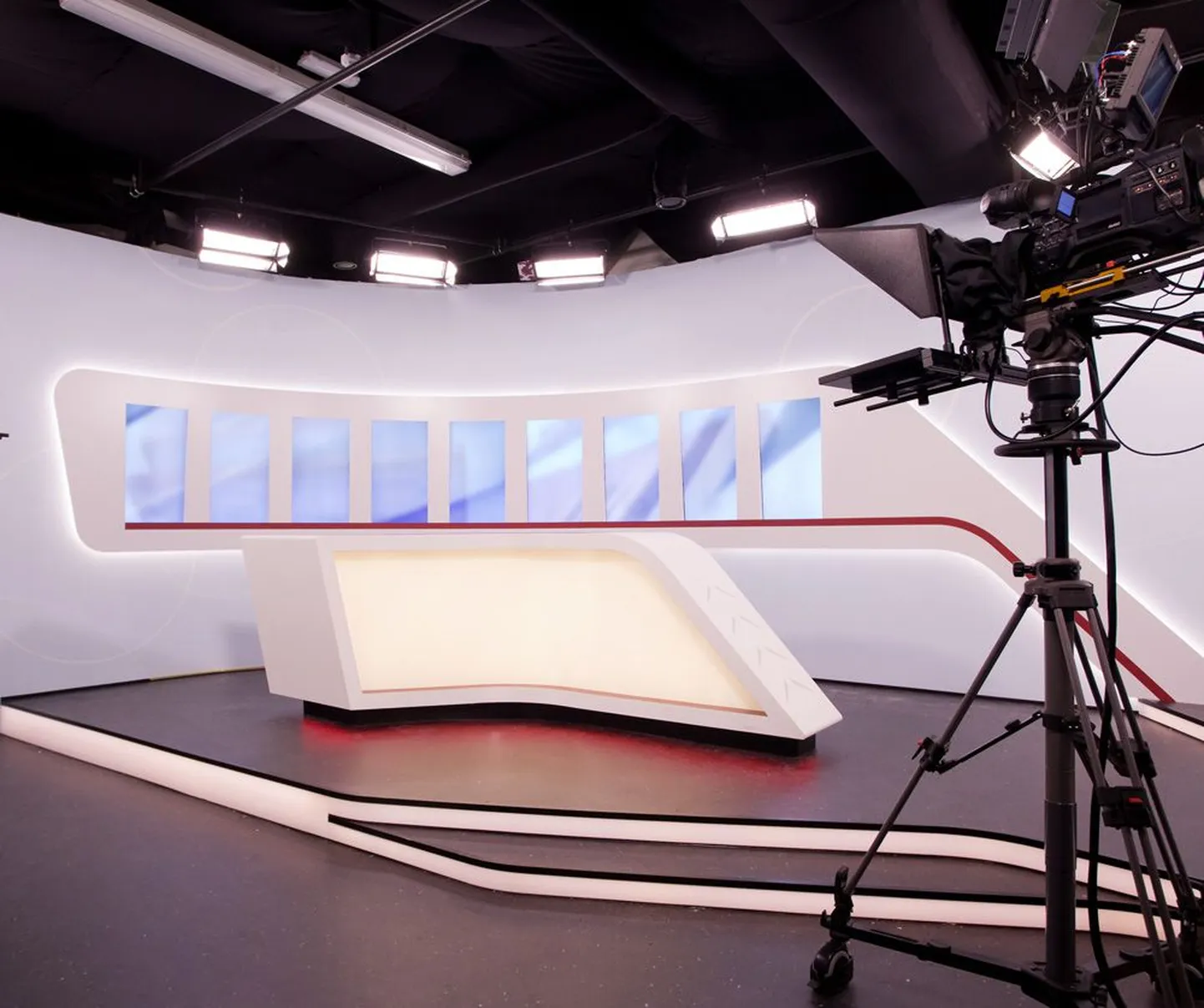 TV 3 uudistestuudio kujunduse tegi disainibüroo Jan&Ken.