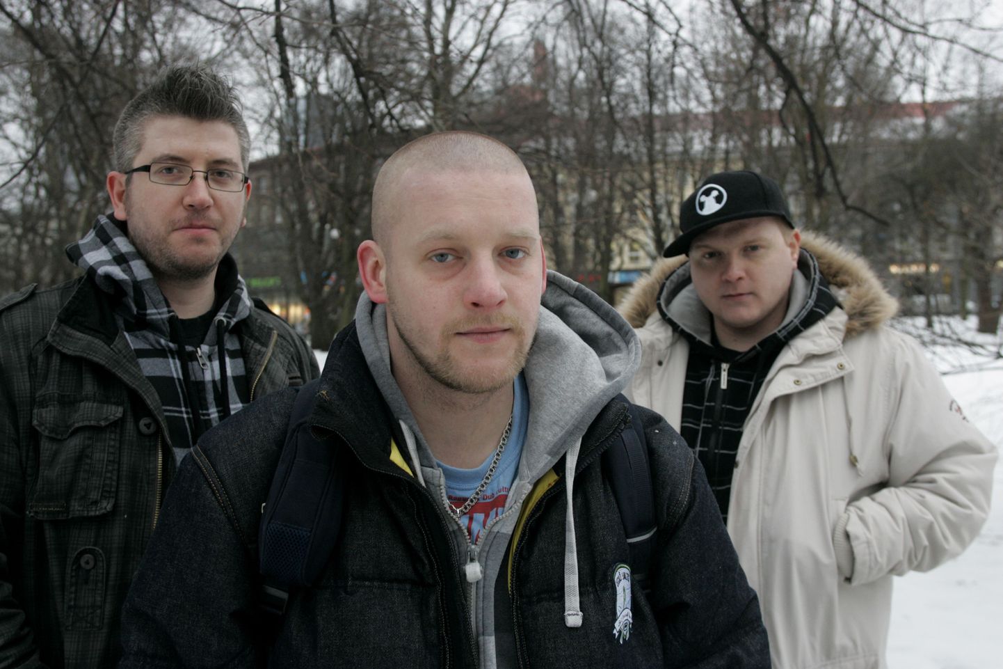 Def Räädu liikmed Arian Levin, Päär Pärenson ja Remi Pluar esinevad täna õhtul Viljandis.