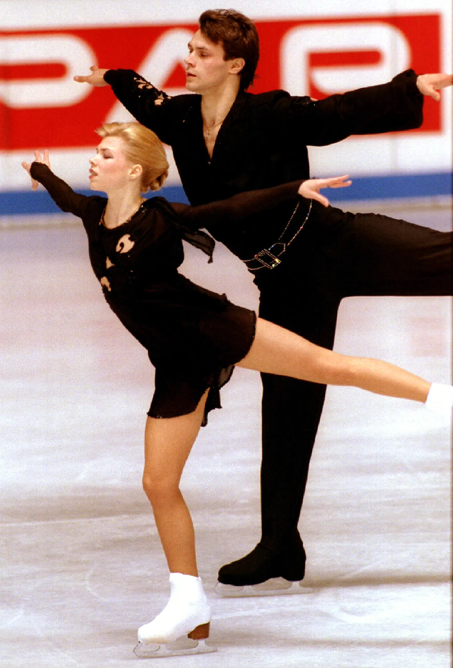 Jevgenia Šiškova ja Vadim Naumov 1995. aasta EMil.