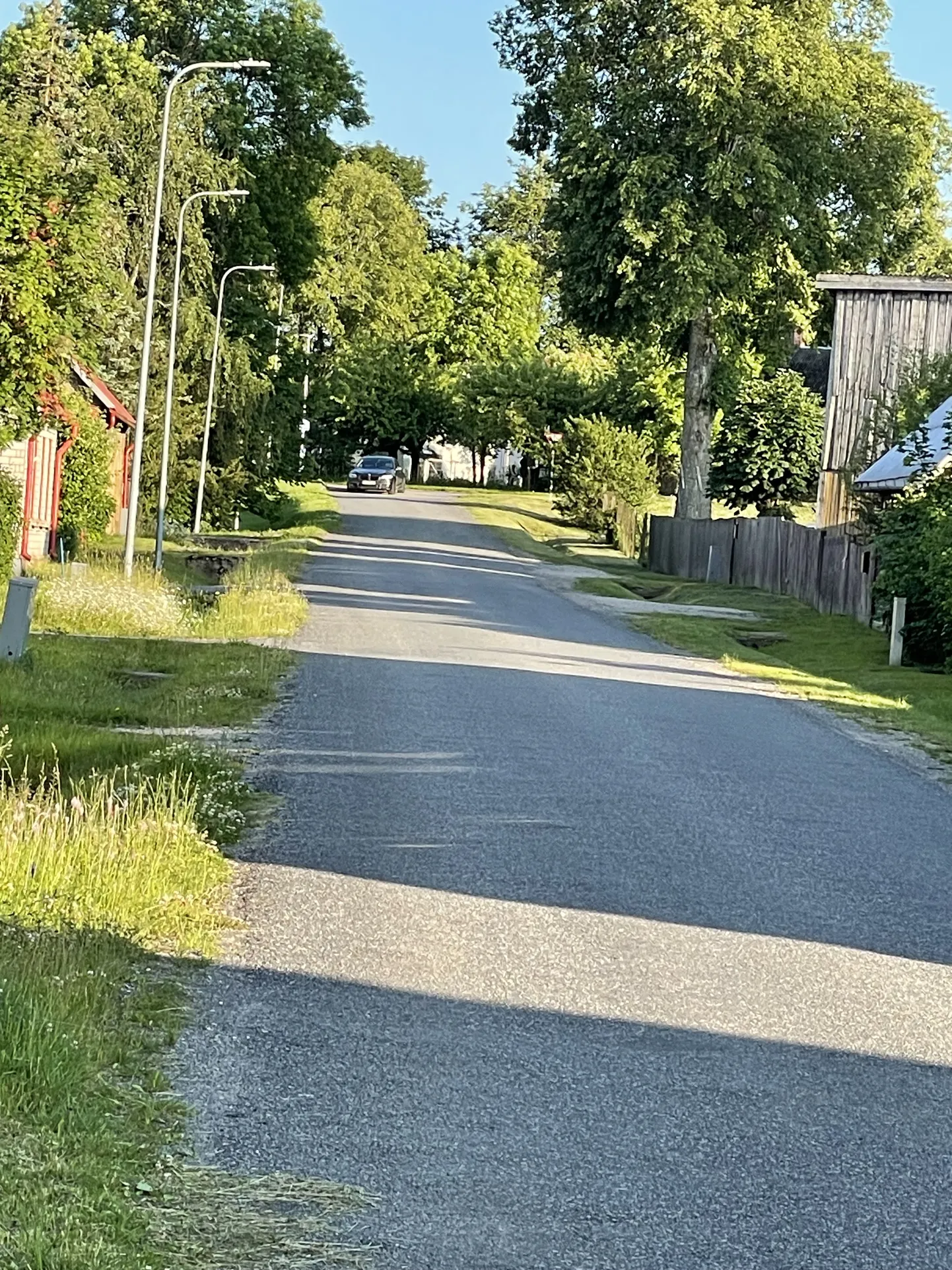 Sündmuspaik Valgas Pikal tänaval.