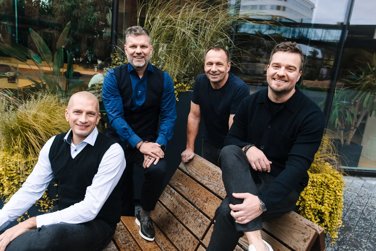 ​Verston grupi juhatus: Jarmo Liiver, Veiko Veskimäe, Erkko Saluste, Jüri Tamm.