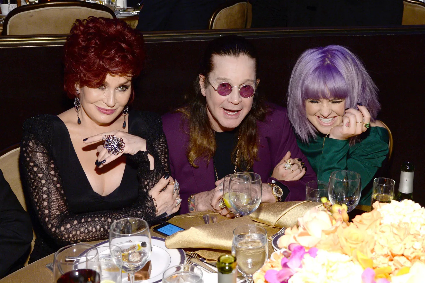 Sharon Osbourne, Kelly Osbourne, Ozzy Osbourne