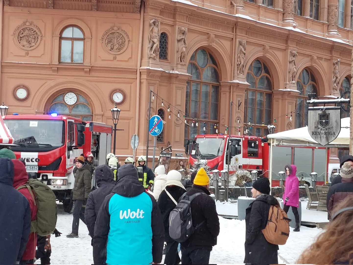 Эвакуация из Латвийского радио