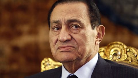 В Египте вышел на свободу бывший президент страны Хосни Мубарак