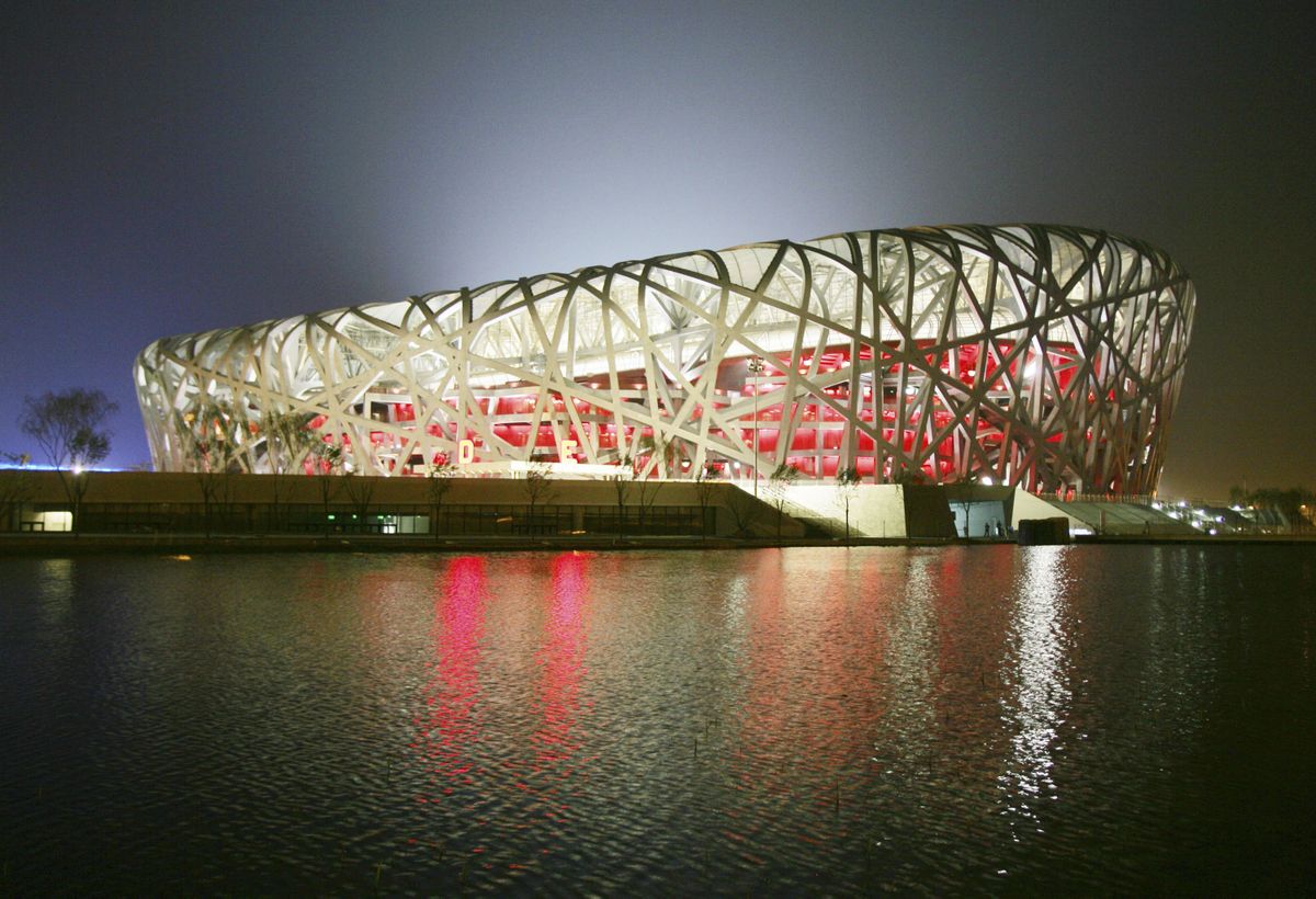 Олимпийский стадион "Птичье гнездо", Пекин