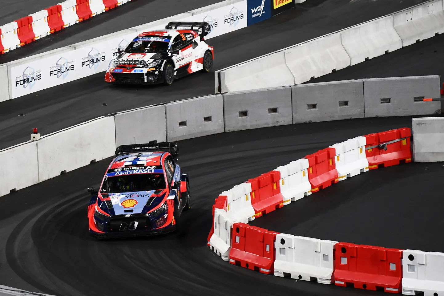 Mullu peeti Jaapani ralli kiiruskatse Toyota staadionil.