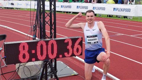 Deniss Šalkauskas jõudis väga lähedale 1500 meetri Eesti rekordile