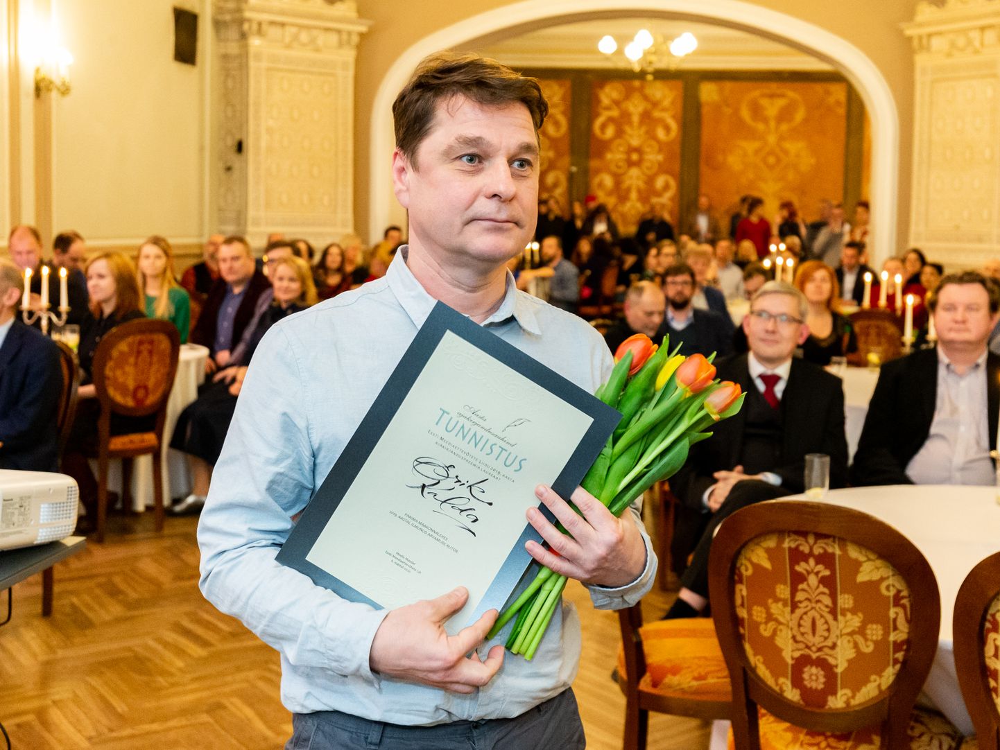 В 2019 году Эрик Калда завоевал награду за лучшую статью-мнение в уездных газетах за статью "Eesti taandumine", посвященную важности гимназического образования на эстонском языке.