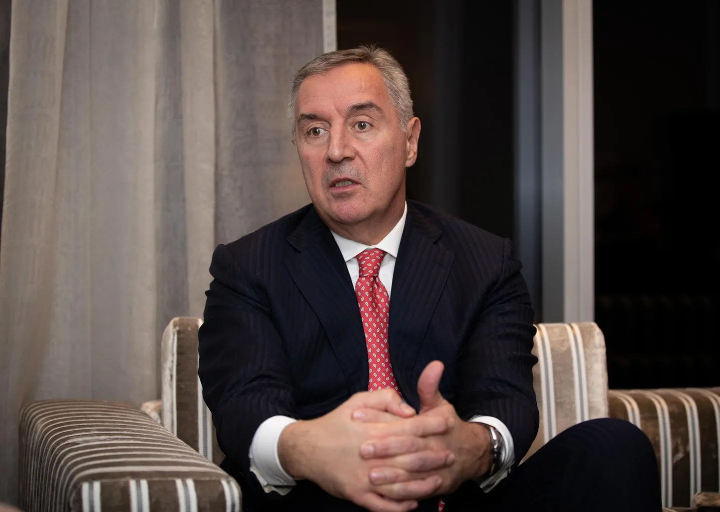 Montenegro president Milo Đukanović külastas märtsis vahetult enne koroonast tingitud lennupiirangute kehtestamist Tallinna ja andis Postimehele intervjuu.