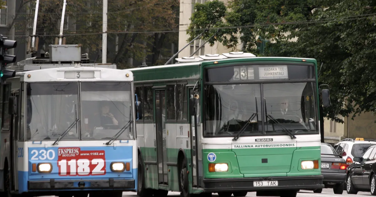 Kaalumisel olev trammi-trollipargi ja bussipargi ühendamine