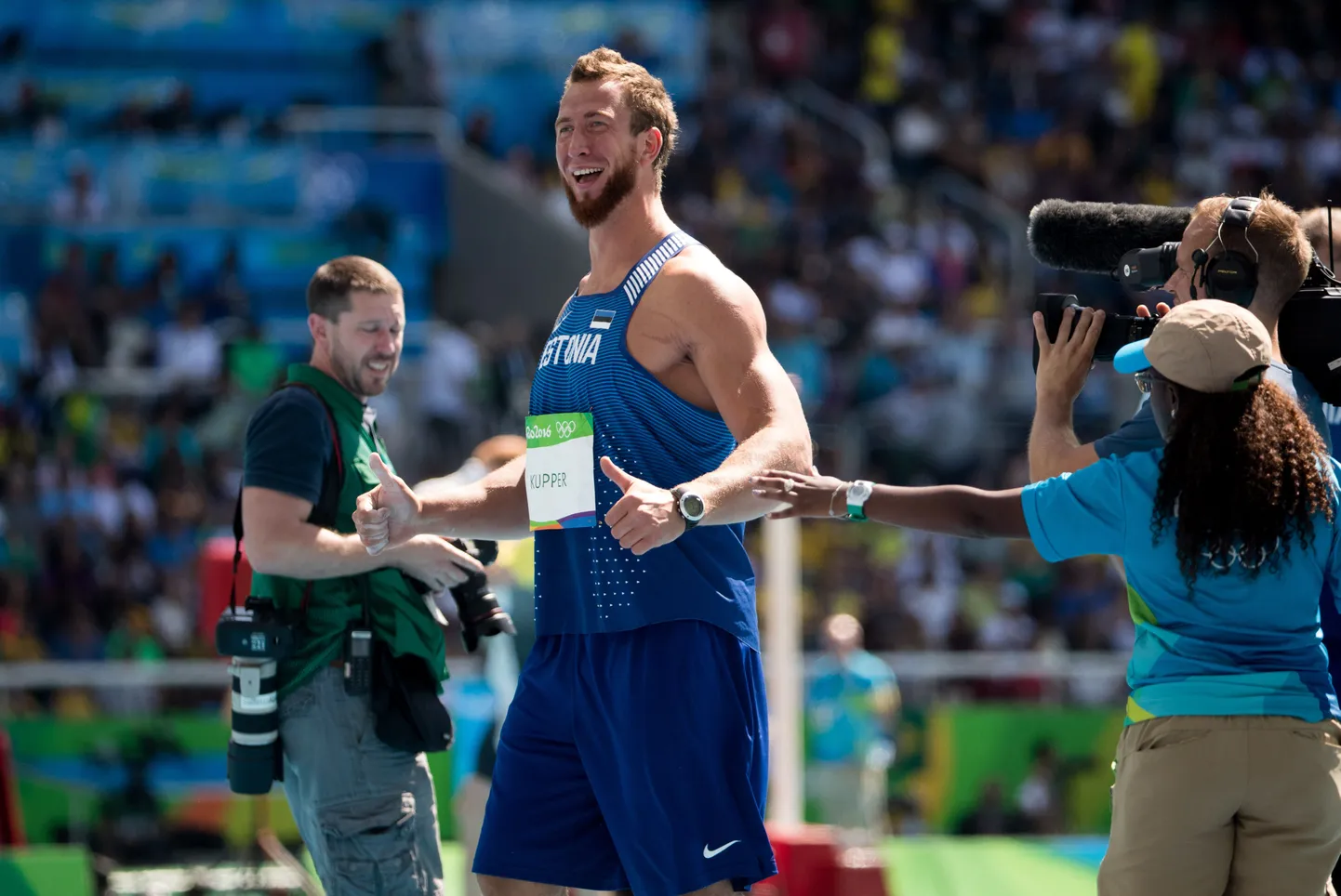 Martin Kupper sai Rio olümpiamängude kettaheitevõistlustelt neljanda, Gerd Kanter viienda koha.
