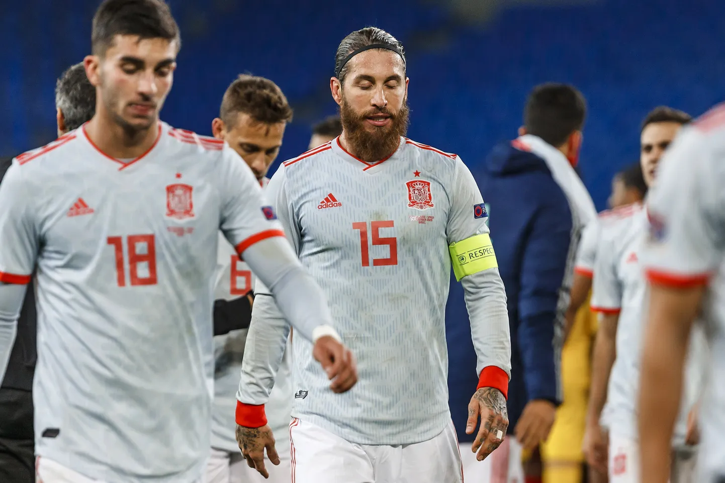 Sergio Ramos kaptenipaelaga.