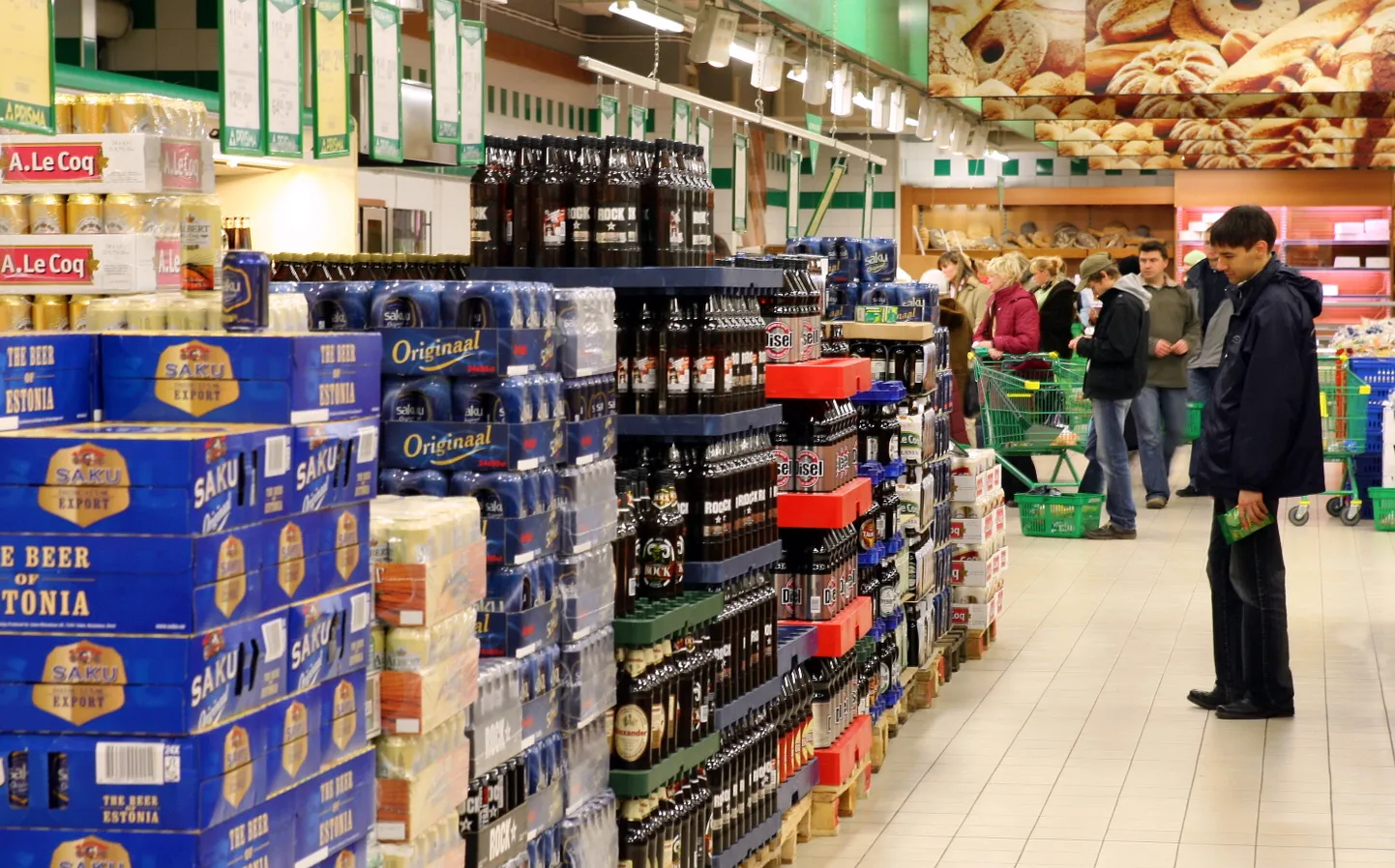 Alkoholimüük Kristiine Prismas.