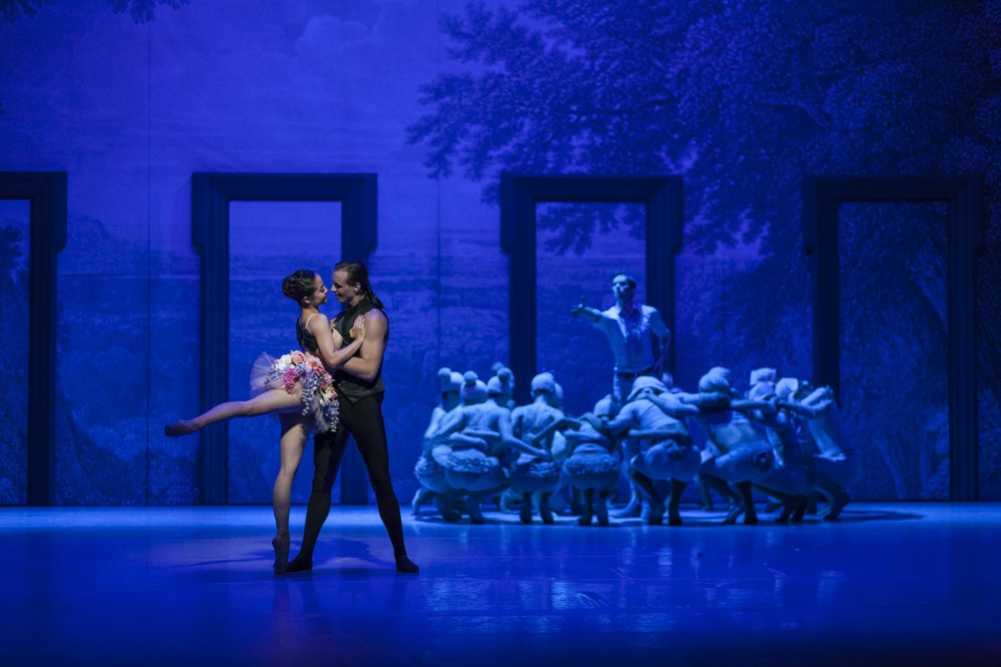 Stseen Giorgio Madia lavastatud balletist «Don Juan», mis esietendus Vanemuise suures majas oktoobris 2016.