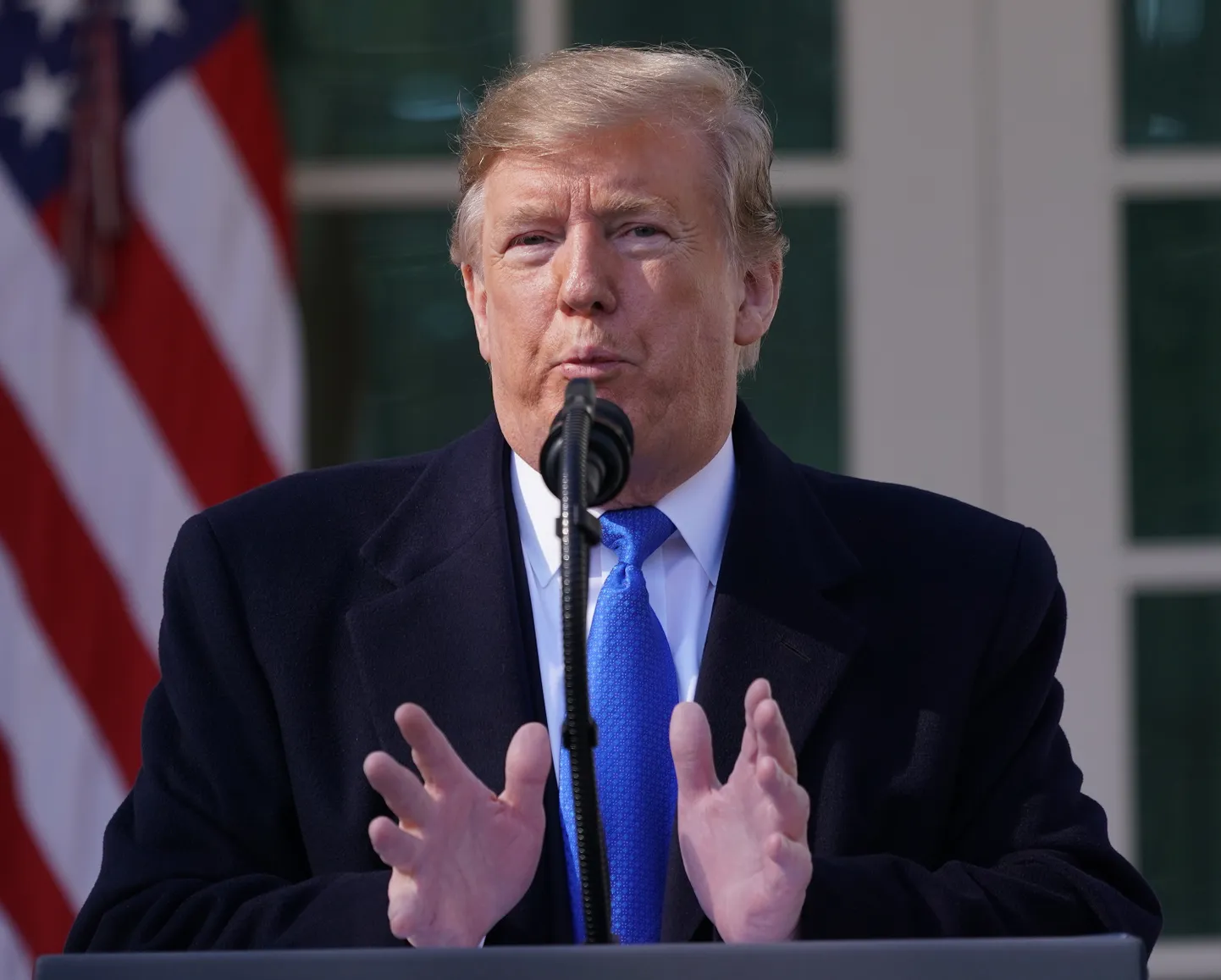 USA president Donald Trump.
