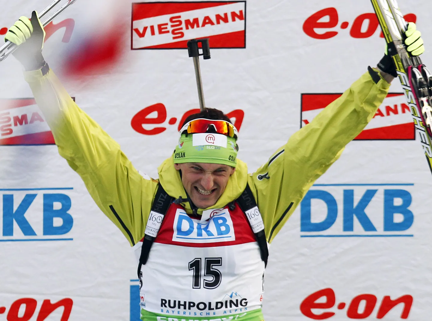 Jakov Fak võitis karjääri esimese MM-kulla.