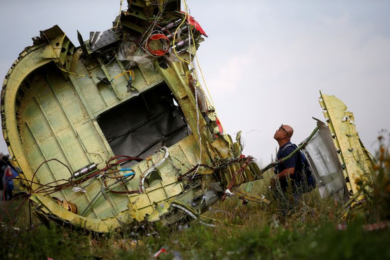 Malaysia Airlinesi lend 17 tulistati alla Ukrainas Donetski oblastis 17. juulil 2014. aastal.