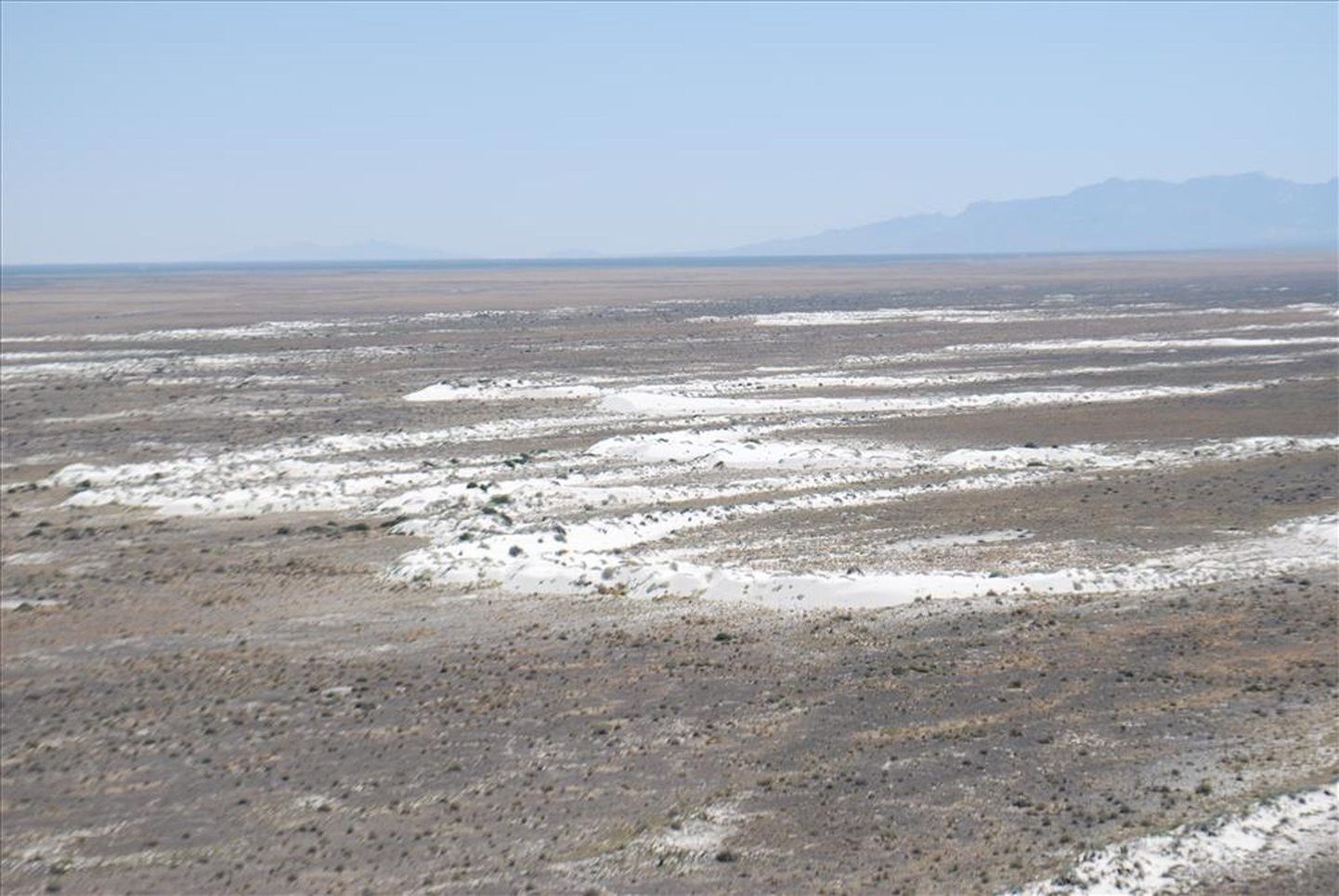 USA New Mexico osariigi White Sandsi rahvuspark, kus hukkus veepuuduse tõttu prantsuse paar