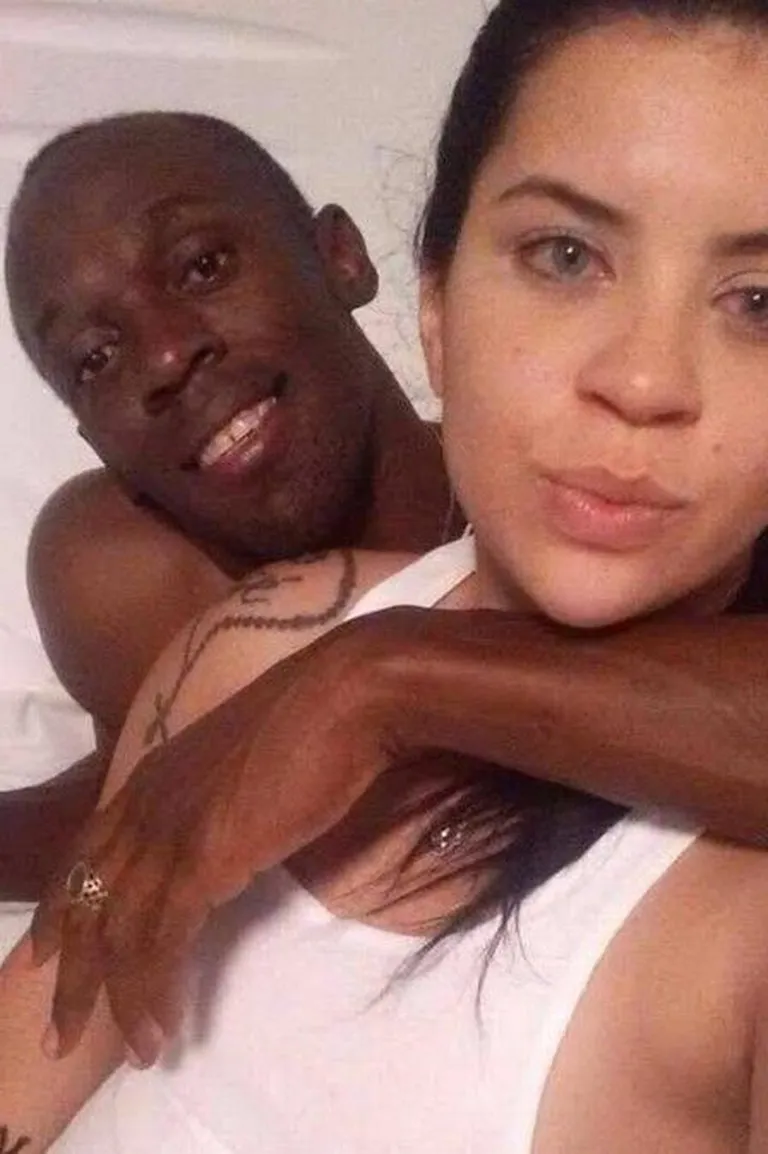 Usain Bolt, kellel on kauaaegne kallim, ja Jady Duarte.