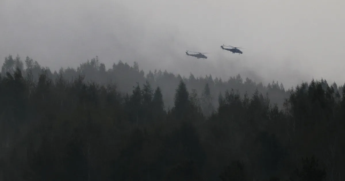 Ukraina droonid tabasid esmaspäeval Taganrog-Tsentralnõi lennuväljal Venemaa koptereid Mi-35 ja Mi-8, teatas Ukraina sõjandusele ning kaitsetööstusele spetsiali